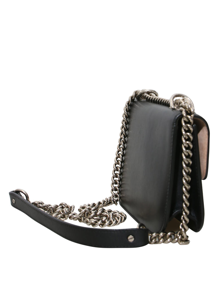 Alexander McQueen Leather Insignia Flap Bag