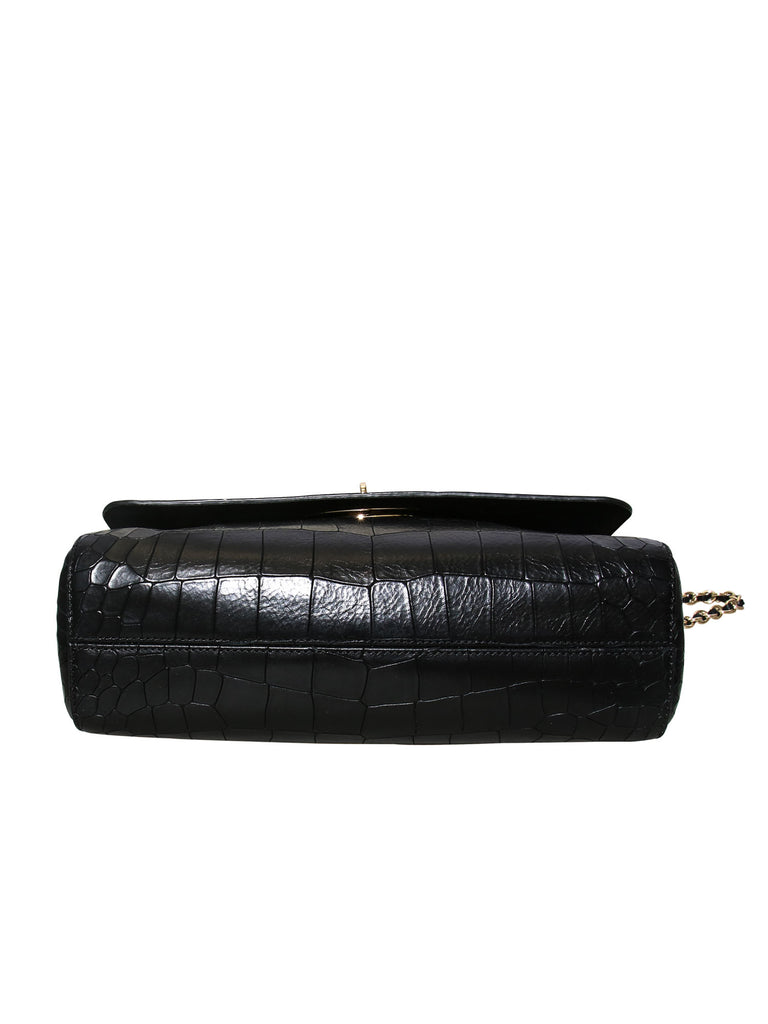 Mulberry Embossed Leather Lily Bag