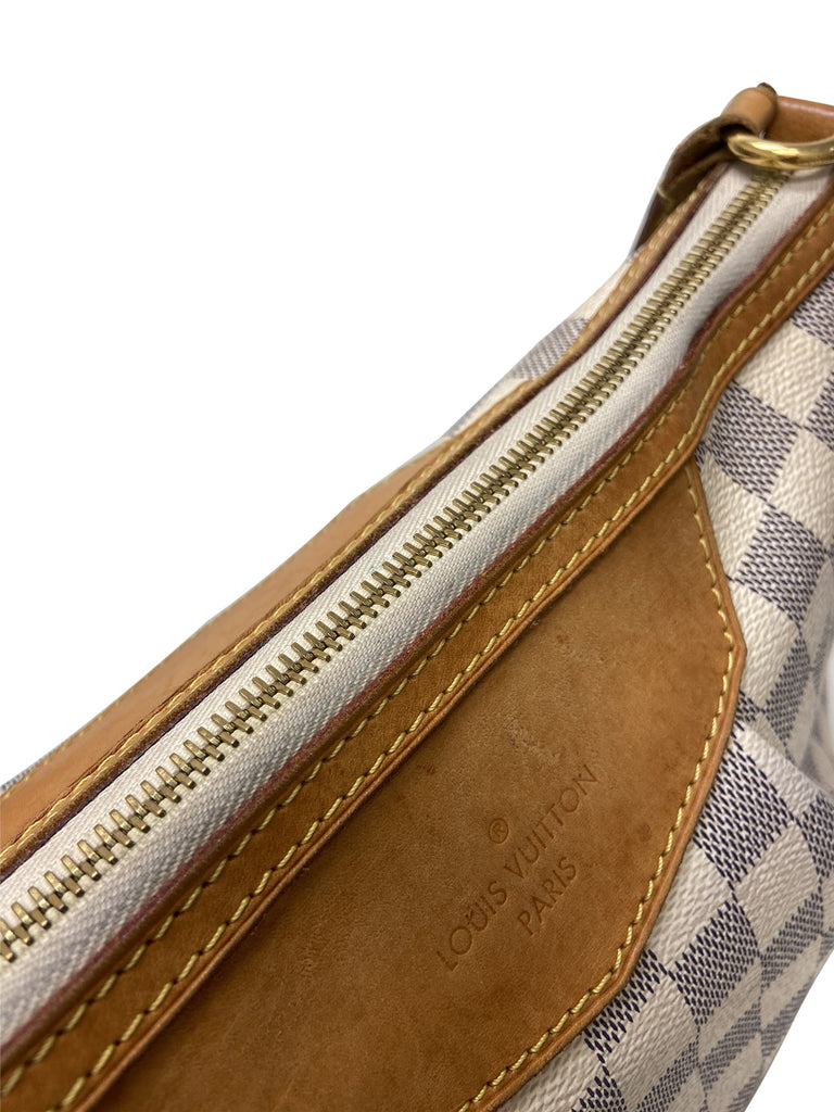 Louis Vuitton Damier Azur Siracusa Pm Canvas Crossbody Bag (pre