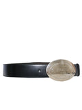 Prada Logo Leather Belt