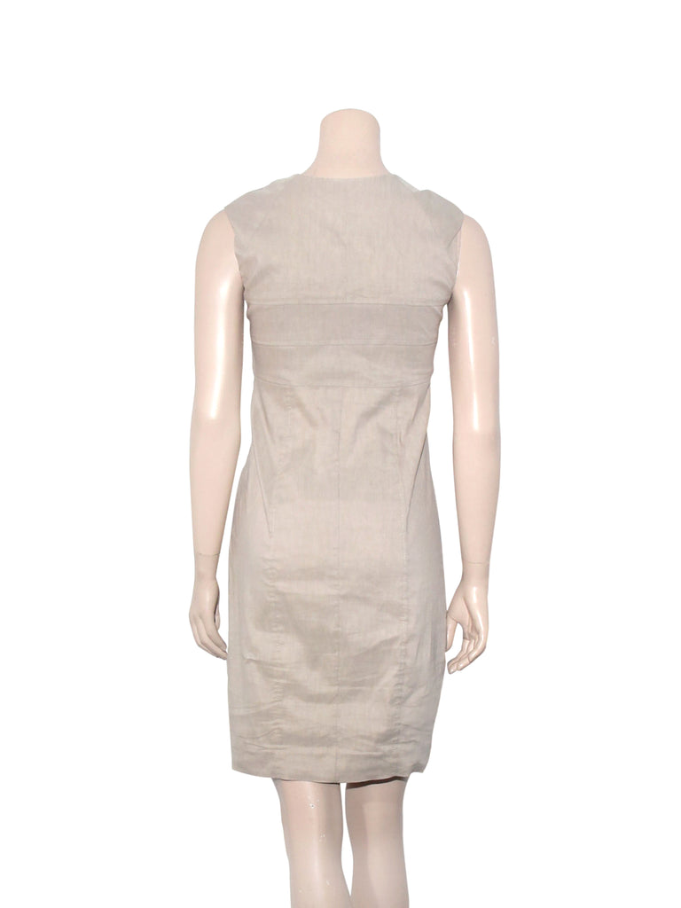 Pre-owned Sarah Pacini Linen Dress – Sabrina's Closet