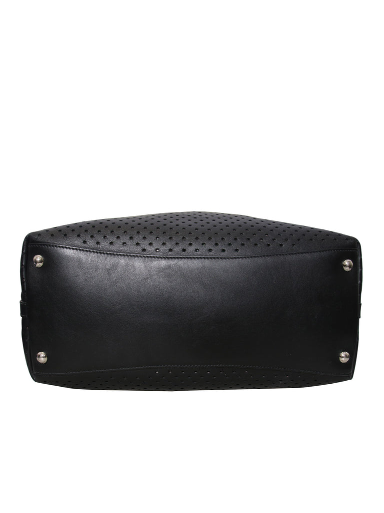 Prada Vitello Fori Leather Tote Bag with Pouch