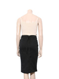 Prada Belted Cotton Skirt