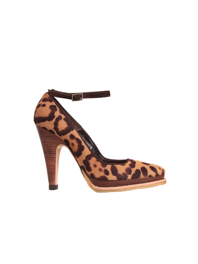 Barbara Bui Leopard Platform Pumps