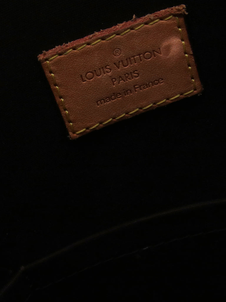 Pre-owned Louis Vuitton Monogram Vernis Brentwood Tote Bag
