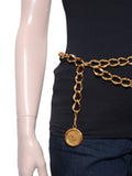Chanel Vintage Medallion Belt