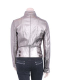 D&G Metallic Leather Jacket 