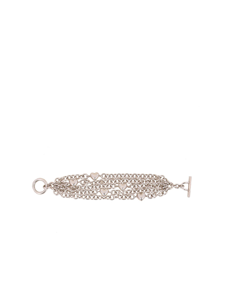 Tiffany & Co. Multistrand Heart Bracelet