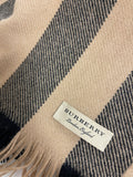 Large Wool Check Scarf