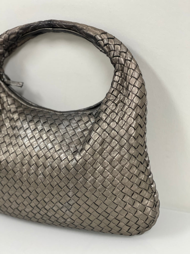 Extension-fmedShops, Pre-owned Intrecciato Leather Hobo Bag