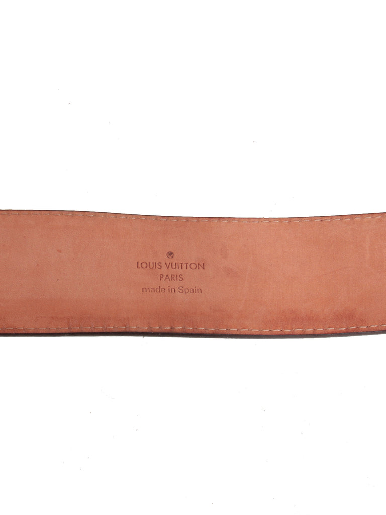 Louis Vuitton LV Initiales 40MM Monogram Canvas Belt