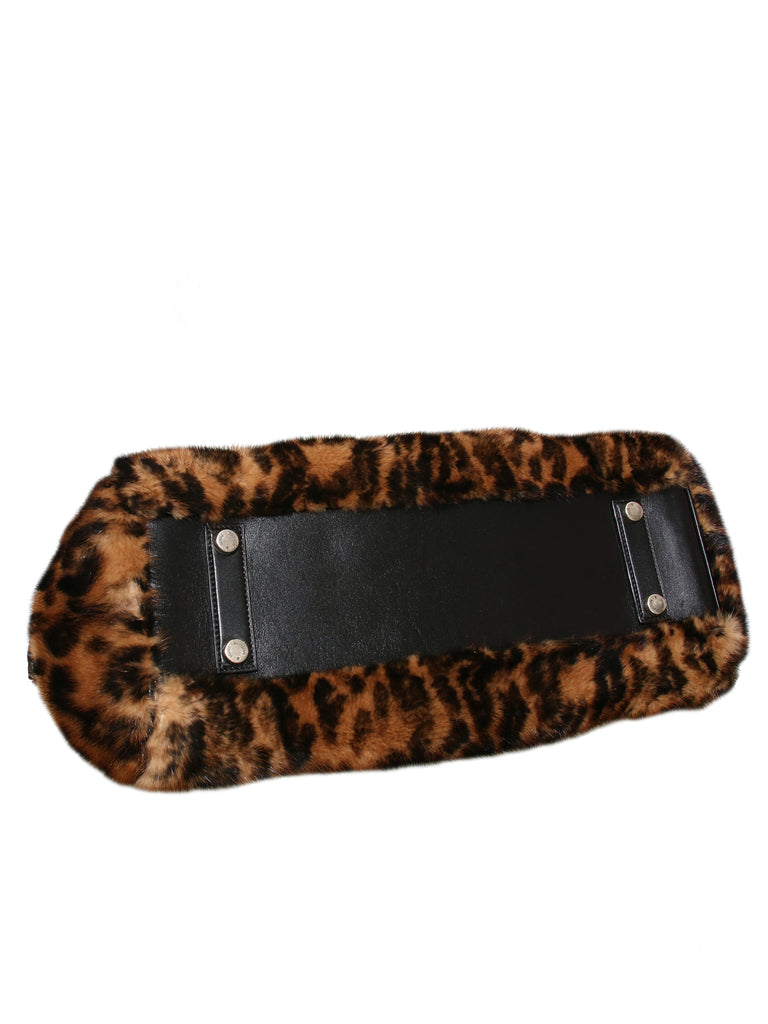 Louis Vuitton Leo East West Leopard Mink Tote