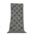 Louis Vuitton Wool and Silk Monogram Scarf