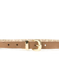 Michael Kors Thin Leather Belt 