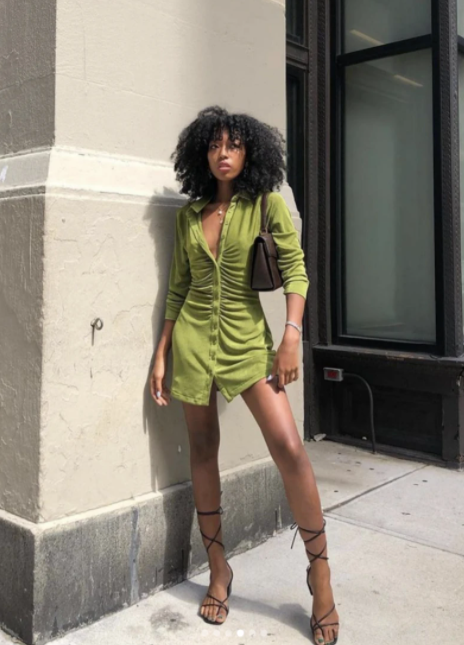 With Jean Andy Dress – Sabrina's Closet