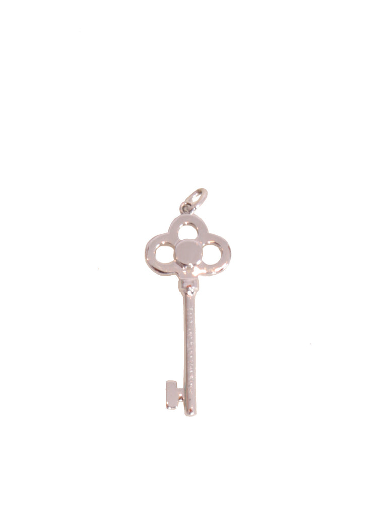 Tiffany & Co. Diamond Crown Key Pendant