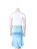 Just Cavalli Silk Midi Skirt