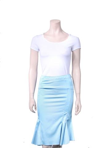 Just Cavalli Silk Midi Skirt