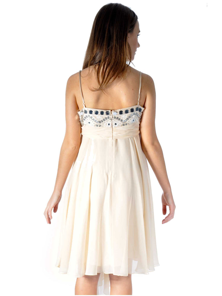 BCBG MaxAzria Silk Mirror Dress