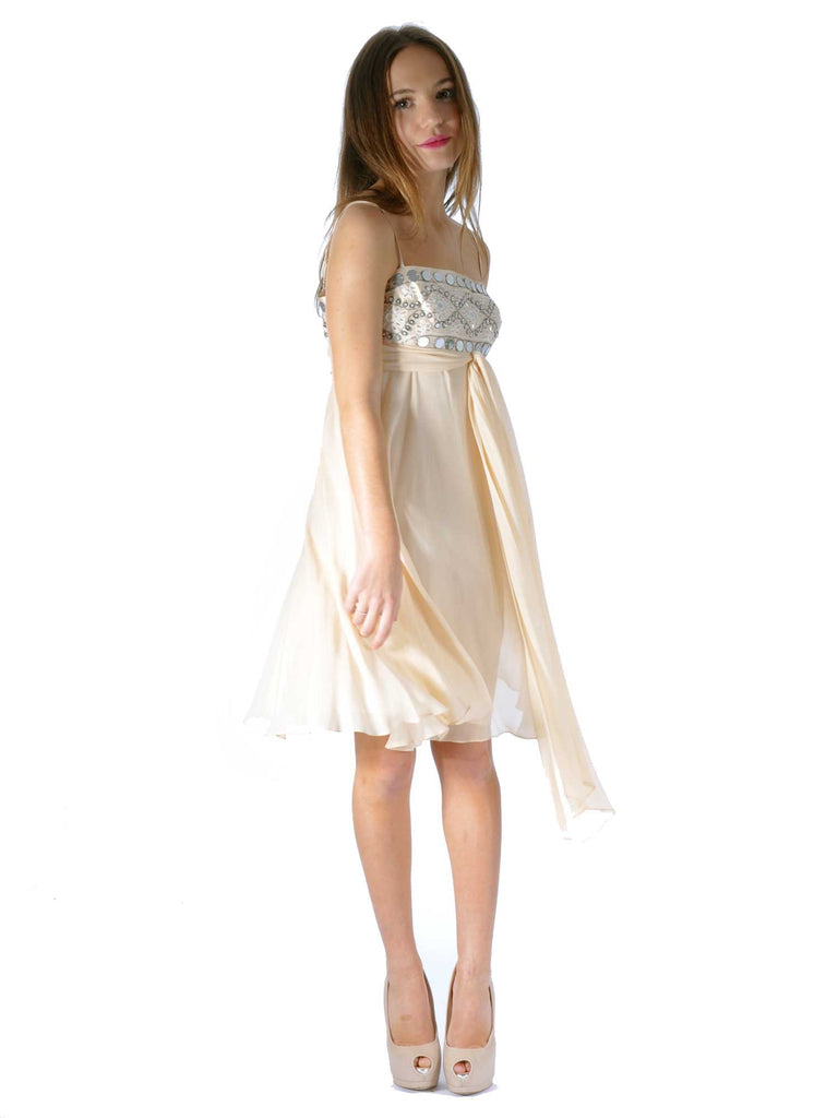 BCBG MaxAzria Silk Mirror Dress