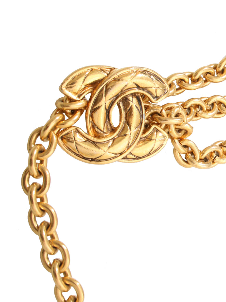 Chanel Vintage CC Chain-Link Belt