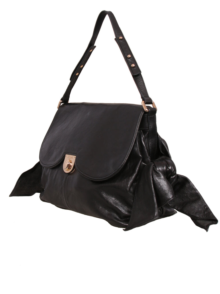Zac Posen Leather Bow Bag