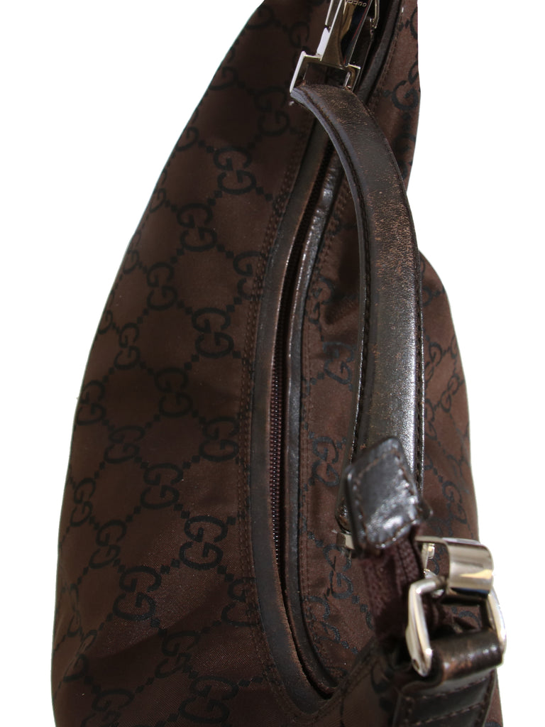 Pre-owned Gucci GG Nylon Hobo Bag – Sabrina's Closet