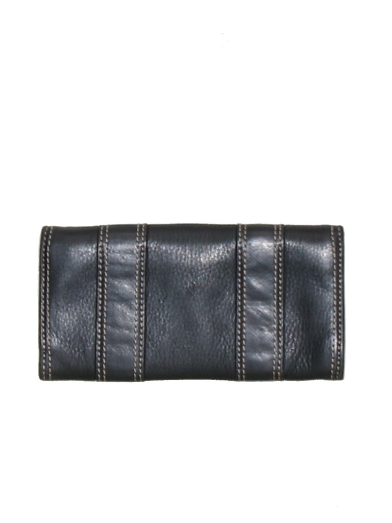 Michael Kors Buckle Leather Wallet