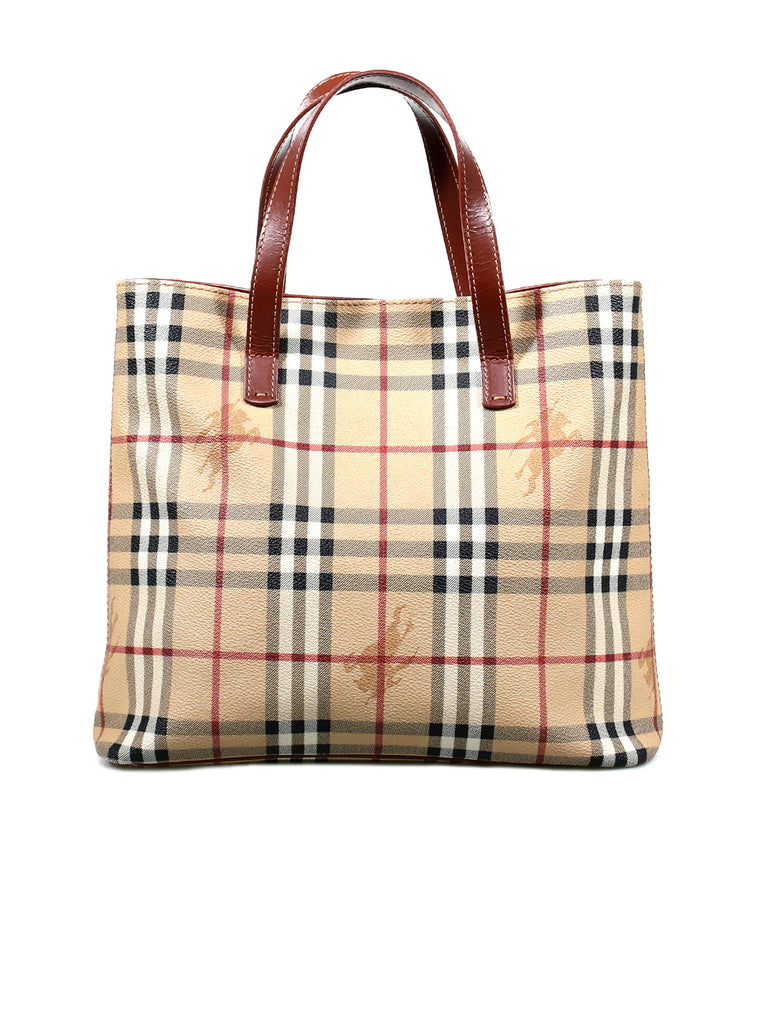 Burberry Bags | Vintage Burberry Nova Check Tote Bag | Color: Black/Tan | Size: Os | Lillianeleanor's Closet