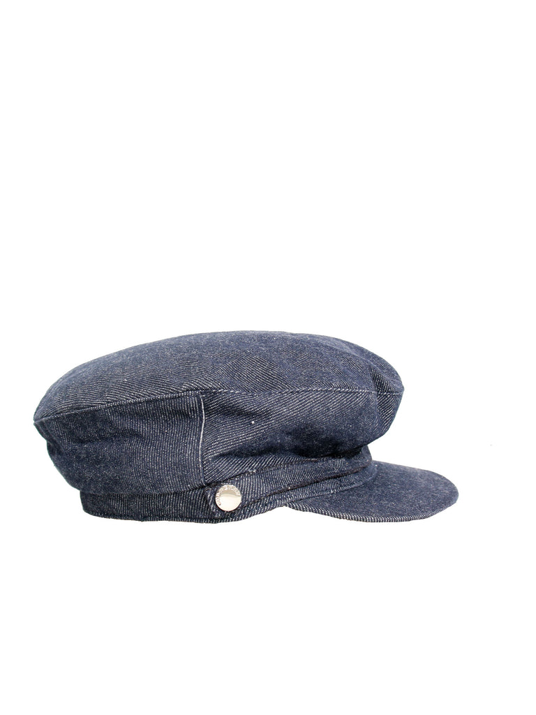 Burberry Denim Newsboy Hat
