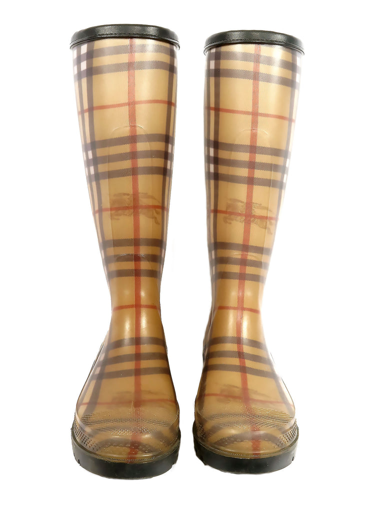 Burberry Haymarket Check Rainboots