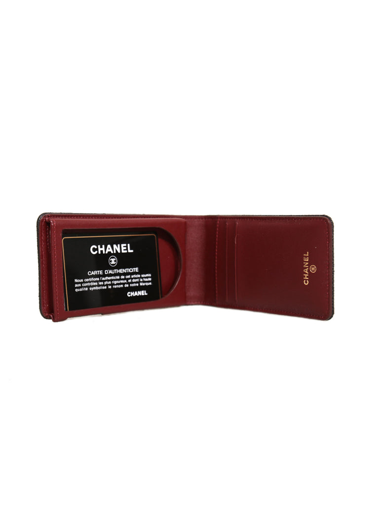 Chanel Quilted Caviar Phone Case