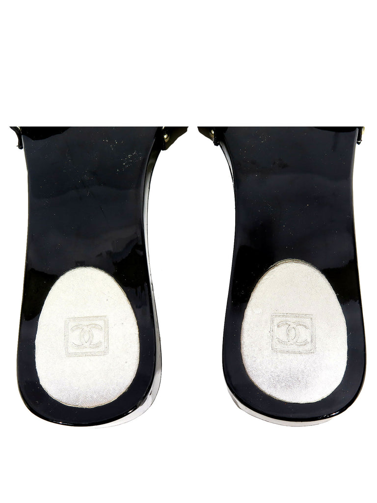 Chanel Flatform Sandals 
