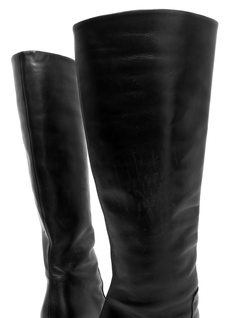 Chanel Leather Boots