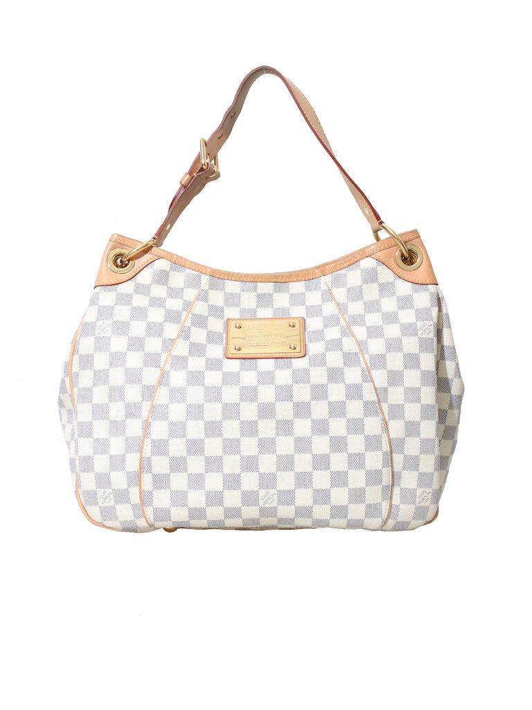 Pre-owned Louis Vuitton Damier Azur Galliera PM Shoulder Bag – Sabrina's  Closet