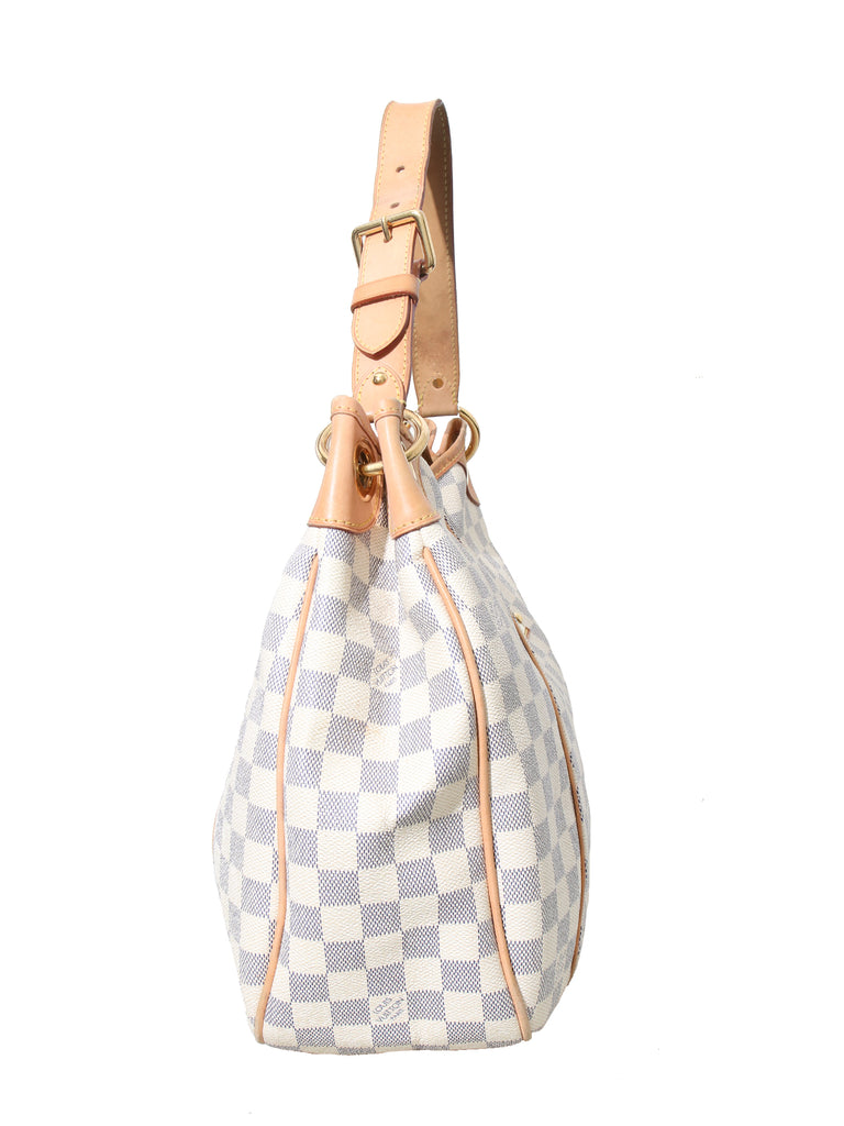 Louis Vuitton Girolata Shoulder Bag in Damier Azur Canvas