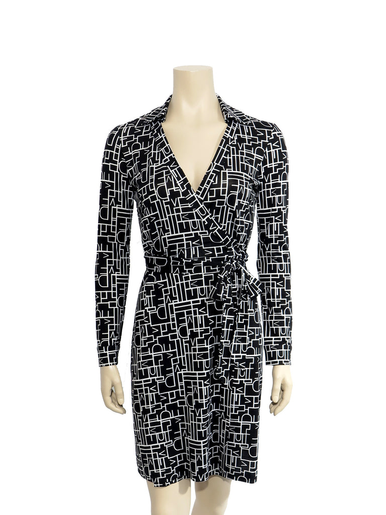 Jeanne Silk Jersey Wrap Dress – Diane von Furstenberg