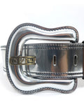 Fendi Metallic Leather Belt 