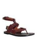 Isabel Marant Leather Ankle-Strap Sandals