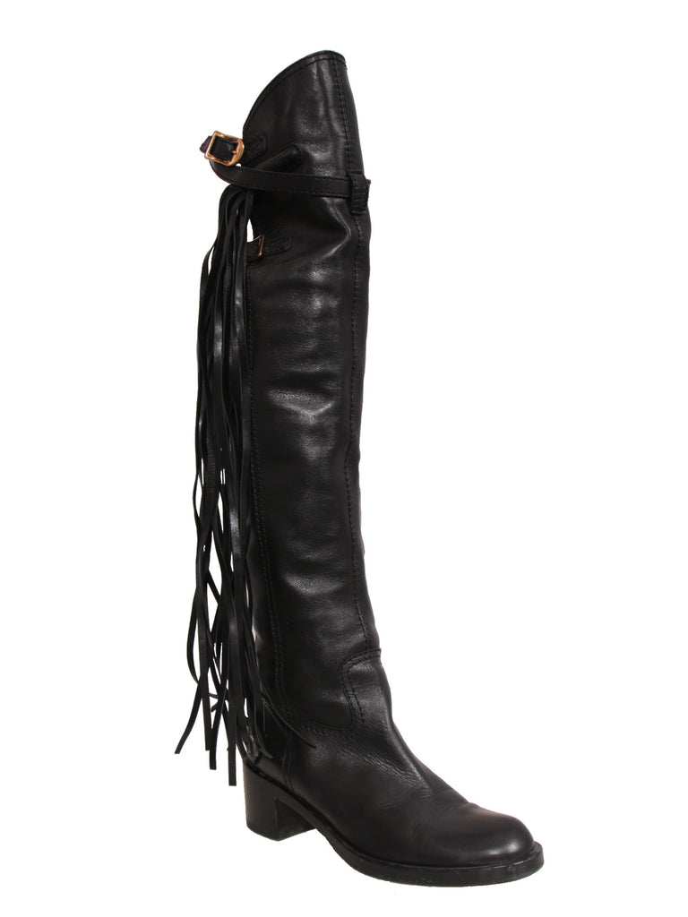 Gucci Devandra Over-The-Knee Boots