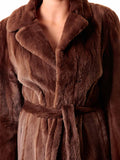 Sheared Mink Fur Coat