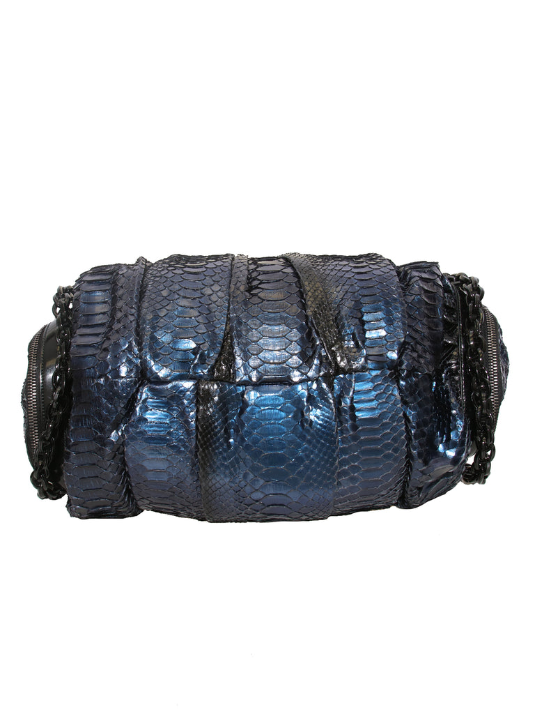 Gucci Python Galaxy Top Handle Bag 