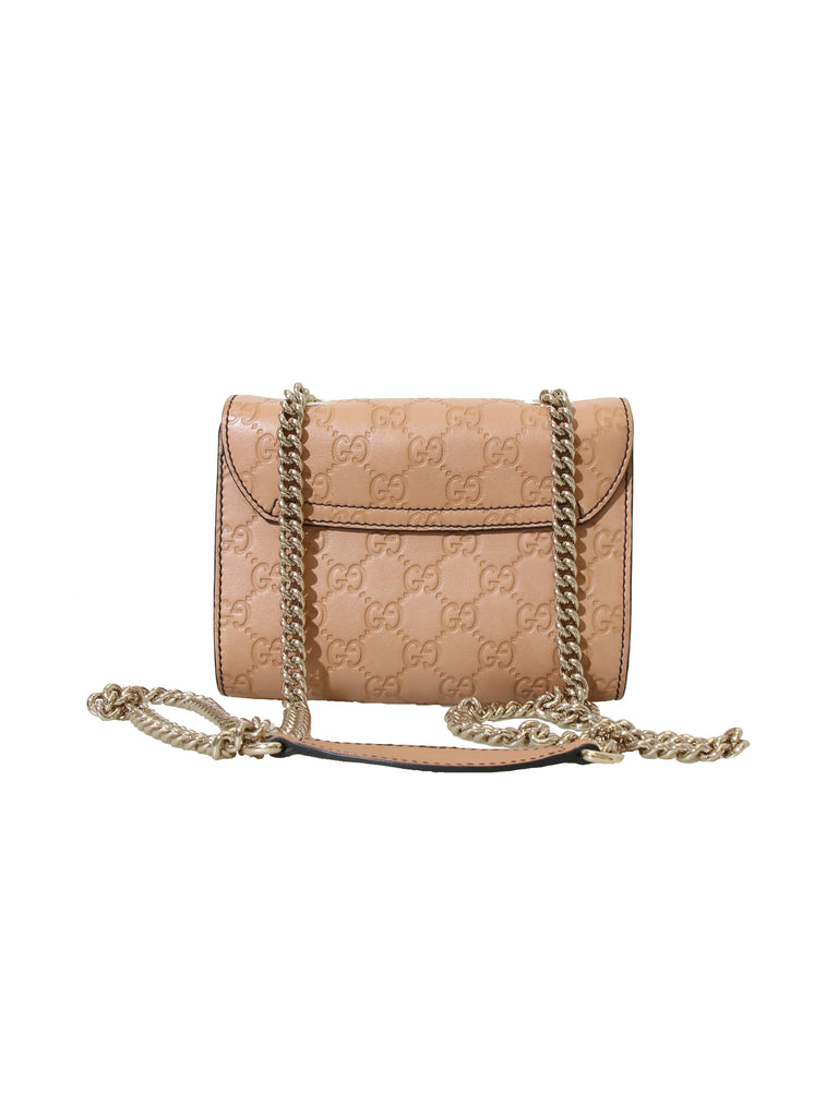 Gucci Emily Guccissima Mini Shoulder Bag in Brown