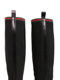 Flat Leather Boots