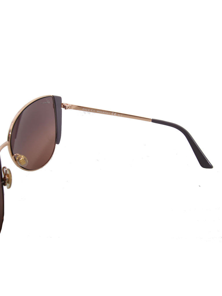 Gucci Medium Cat-Eye Frame Sunglasses