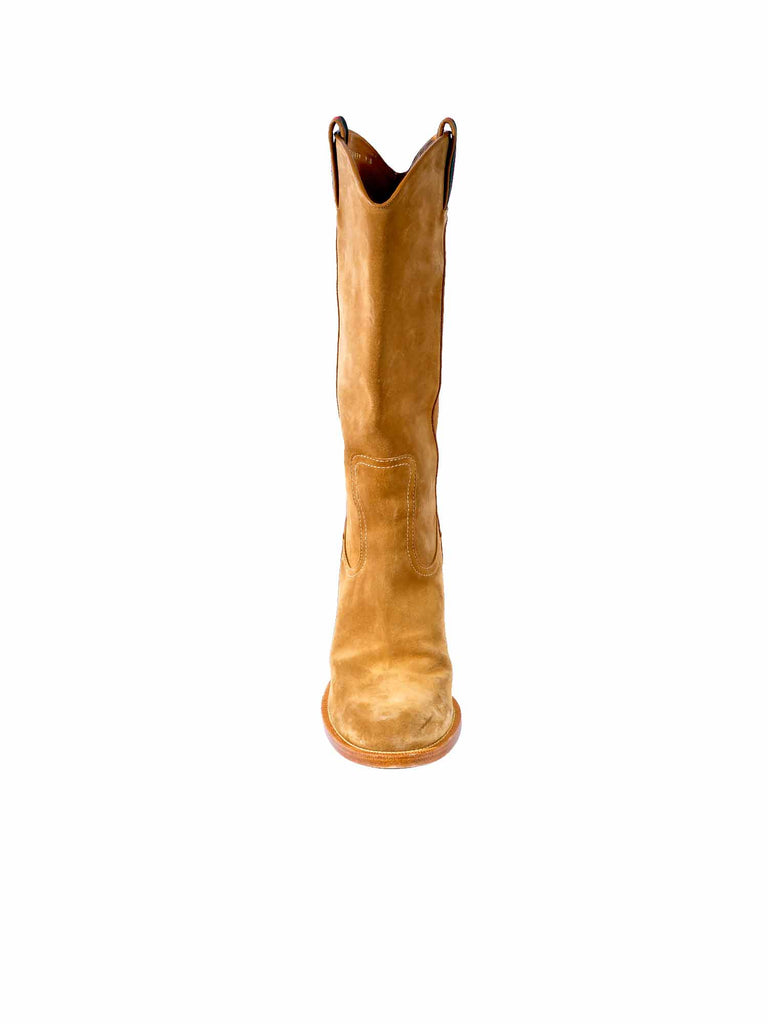 Pre-owned Gucci Cowboy Boots
