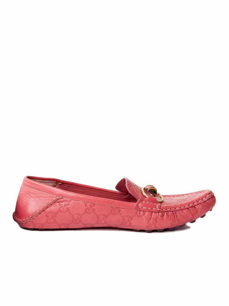 Gucci Logo-Embossed Loafers