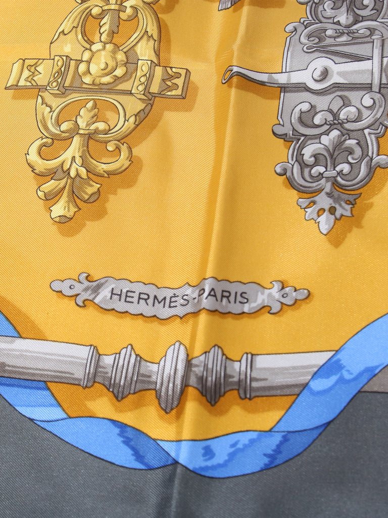 Hermes Vintage Silk Scarf