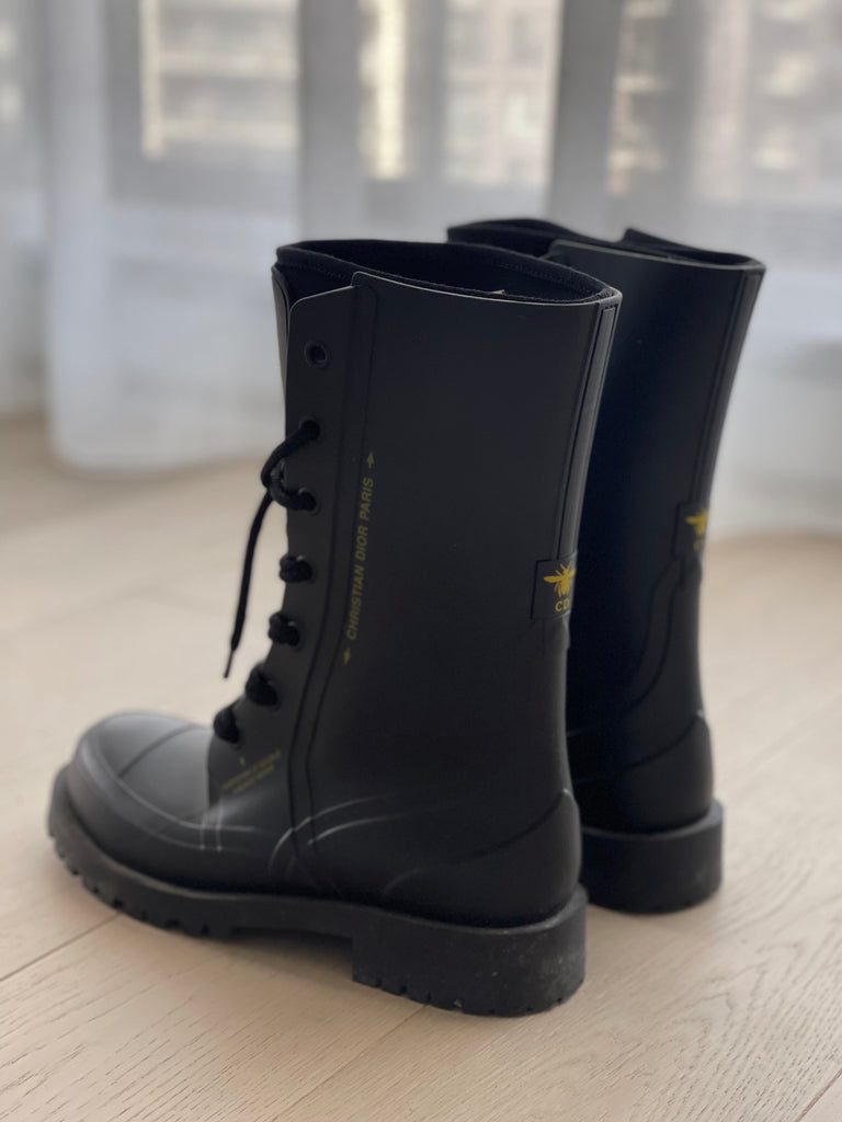 DiorCamp Rubber Rain Boots