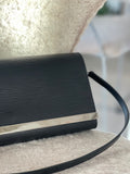 Louis Vuitton Sevigne Clutch Electric Epi Leather Black 1345551